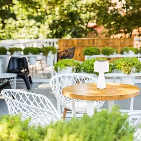 LED Dimmerabile solare lampada da tavolo LIMA LED/3,7V 1800 mAh 3000/4000/5000K IP44 bianco