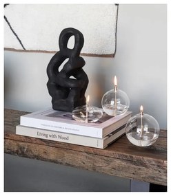 Lampada a olio in vetro (altezza totale 10 cm) Aura – Mette Ditmer Denmark