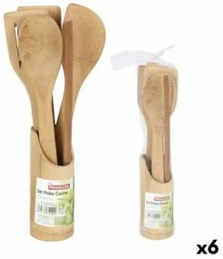 Set di Utensili da Cucina Privilege Bambù 30 cm (5 Pezzi) (6 Unità)