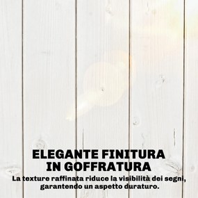 Casetta Box da Giardino 85x58x213 cm Ripostiglio con Scaffali Regolabili e Tetto Zincato in Legno Bianco...