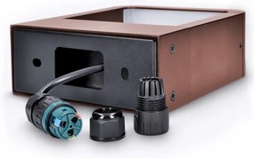 Brilagi - Lampada LED da esterno BARI LED/7W/230V 3000/4000/6000K marrone IP54