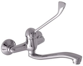 RAV Slezák SA601.5/26 - Miscelatore per lavabo con leva per uso medico SAZAVA, cromo lucido