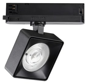 Proiettore Square Pov Metallo Nero 1 Luce 22W 3000K Luce Calda