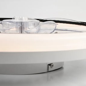 Plafoniera LED con ventilatore GEMMA LED/37W/230V bianco + +TC