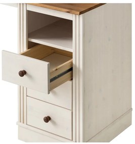 Scrivania con piano in legno di pino 50x140 cm Anita - Støraa