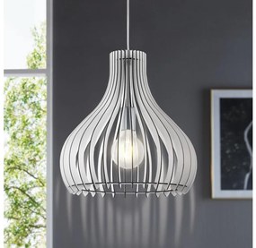 Eglo 96257 - Lampadario TINDORI 1xE27/60W/230V