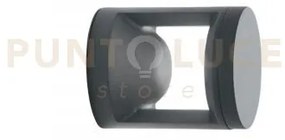 Applique led wami in alluminio antracite 10w 1530lm cct ip65 12x14,...