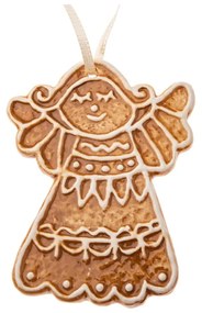 Decorazione per albero di natale in ceramica 10 cm Gingerbread Angel – Dakls
