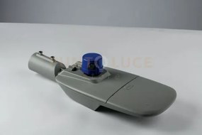 Faro stradale led streetway silver 100w 15500lm 4000k con sensore c...