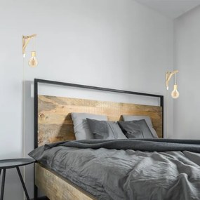 Rabalux 71028 - Lampada da parete UBUL 1xE27/60W/230V faggio