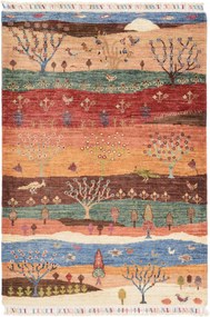 Samarkand Tappeto 90x130 (Pakistan) Annodato A Mano