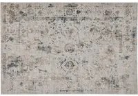 Tappeto beige e blu 230x160 cm Monfort