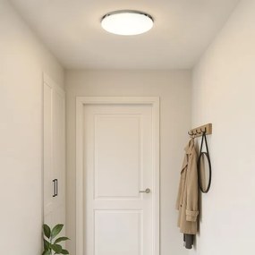 Plafoniera LED MAYA LED/36W/230V Ø 50 cm cromo lucido