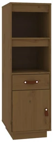 Credenza miele 34x40x108,5 cm in legno massello di pino