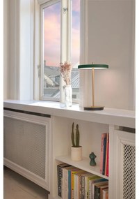 Lampada da tavolo dimmerabile a LED verde con paralume in metallo (altezza 31 cm) Asteria Move - UMAGE