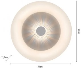 JUST LIGHT. 14383-16 - Plafoniera LED dimmerabile VERTIGO LED/26W/230V+RC