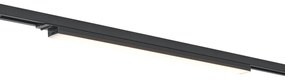Plafoniera moderna nera per sistema a binario monofase 15W 1180 lm 2700-3800K - Iconic Tsiri