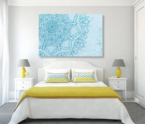 Quadro su tela – Mandala in tema invernale