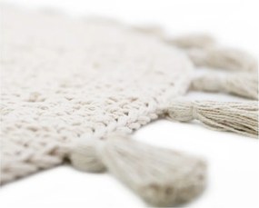 Tappeto per bambini crema ø 120 cm Nila Ecru - Nattiot