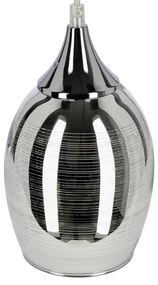 Lampadario a sospensione con filo MARINA 5xE27/60W/230V cromo