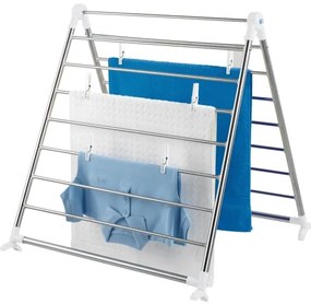 WENKO 3772020100 - Stendibiancheria PROFI 65x150 cm acciaio inox/argento/bianco
