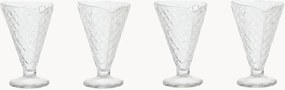 Set di 4 coppe gelato Sundae