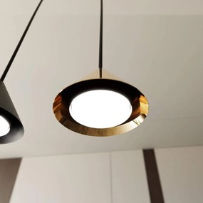 Lampadario ELIT 6 GOLD e BLACK - Attacco GX53