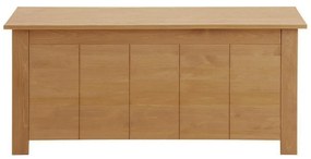Cassapanca in legno di pino di colore naturale 100x45 cm Bertram - Støraa