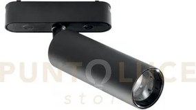 Faro binario led bernini 48v nero in alluminio e termoplastica 15w ...