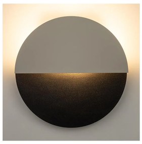 Applique a LED LUNA LED/7W/230V diametro 26 cm nero/beige