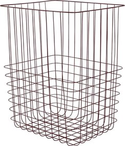 Cesta per il bucato burgundy in metallo 64 l Store-It – Mette Ditmer Denmark