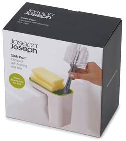 Porta detersivi bianco e verde Caddy SinkPod - Joseph Joseph