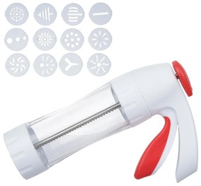 Pistola sparabiscotti con 12 trafile Baker's Secret