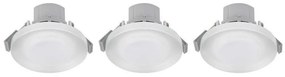 SET 3x LED RGB Lampada da incasso per bagno ARGON LED/7,3W/230V IP44 + +TC