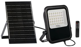 Kanlux 36607 - Proiettore LED con pannello solare e sensore 15W/15000 mAh 3,2V IP65 +RC