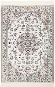 Nain Tappeto 90 x 120 Beige (Iran) Annodato A Mano