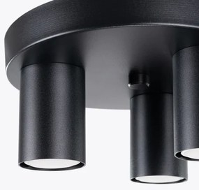 Sollux SL.1466 - Faretto LAGOS 3xGU10/10W/230V nero