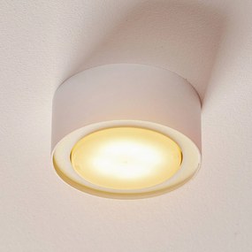 Nowodvorski Lighting Faretto da soffitto Flea in acciaio, bianco