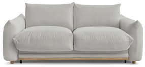 Divano in grigio chiaro allungabile 234 cm Ernest – Bobochic Paris