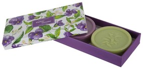 Cofanetto regalo saponette Botanique violetta e verbena