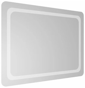 Specchio da Bagno con Luci LED 60x80 cm