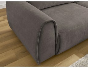 Divano angolare marrone Aden – Bobochic Paris