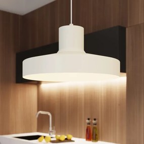 Sollux SL.1704 - Lampadario a sospensione con filo BILO 1xE27/15W/230V diametro 35 cm color crema