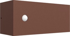 Applique BAND con Sensore Movimento E27 per esterno IP65 - Corten