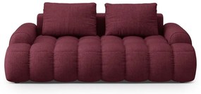 Divano burgundy 200 cm Linz – Cosmopolitan Design