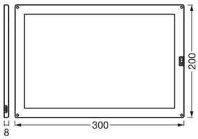 Illuminazione LED dimmerabile per mobili SMART+ SOTTOCABINET LED/8W/24/230V Wi-Fi