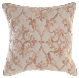 Cuscino DKD Home Decor 50 x 15 x 50 cm Beige Rosa Alluminio Tradizionale 50 x 1 x 50 cm