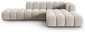 Divano angolare beige ad angolo destro Lupine - Micadoni Home