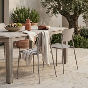 VIPER - sedia in acciaio da giardino