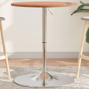 Tavolino da bar Ø60x89,5 cm in legno massello di faggio